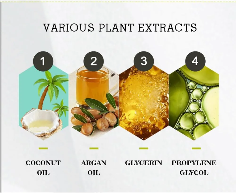شامپو رنگ مو گکونگ، شامپو رنگ 500 میلی لیتری به همراه 4 دستکش، شامپو نارگیل زنجبیلی رنگ موی مشکی سریع، شامپو مغذی رنگ کننده