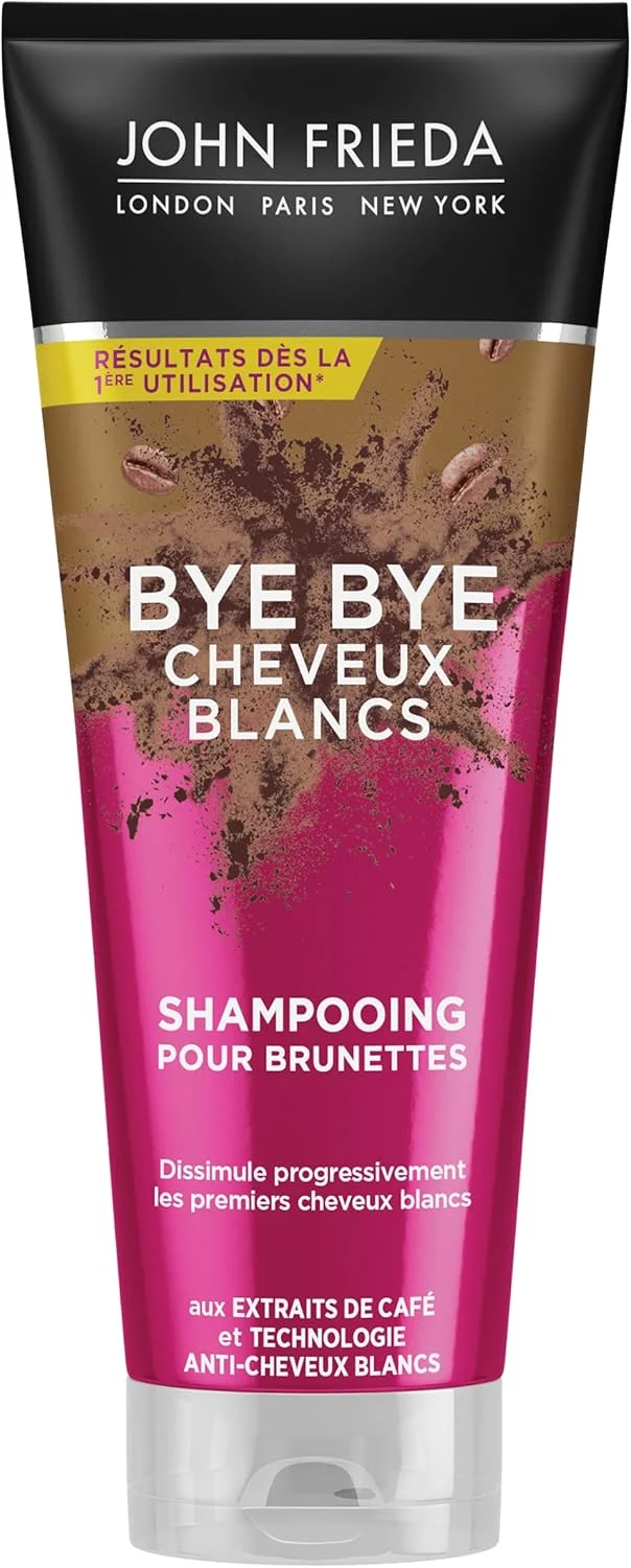 شامپو جان فریدا خداحافظ موهای سفید برای موهای قهوه ای 250 میلی لیتر شامپو جان فریدا خداحافظ موهای سفید برای موهای قهوه ای 250 میلی لیتر