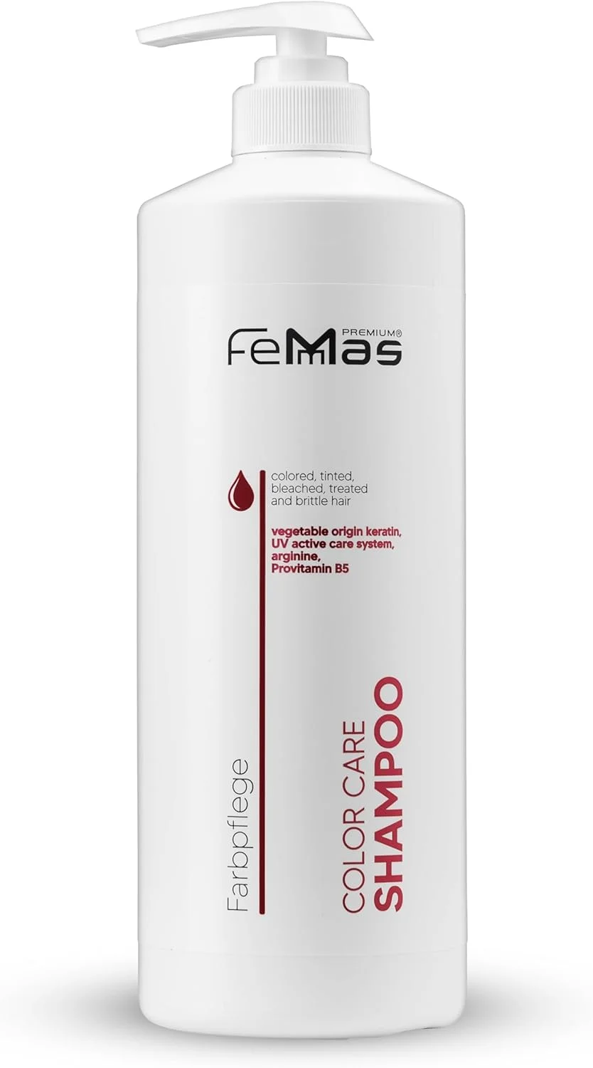 شامپو محافظ رنگ مو فمِماس 1000 میلی لیتر شامپو محافظ رنگ مو فمِماس 1000 میلی لیتر