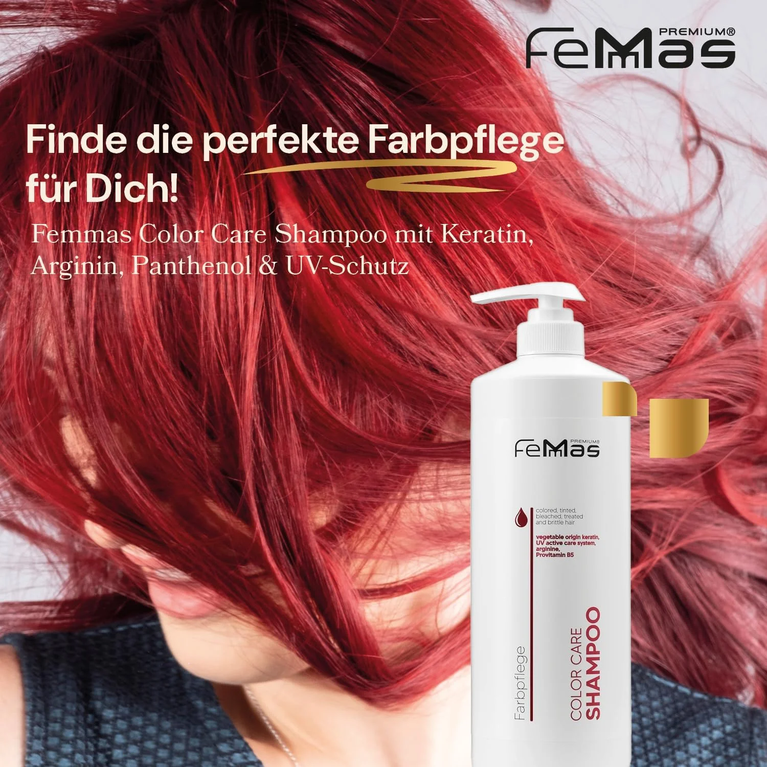 شامپو محافظ رنگ مو فمِماس 1000 میلی لیتر شامپو محافظ رنگ مو فمِماس 1000 میلی لیتر