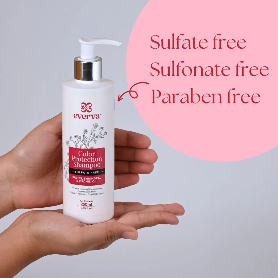 شامپو محافظ رنگ مو اوروا | بدون سولفات، بدون پارابن | شامپو بیوتین با برینگراج و روغن ارکیده - 250 میلی لیتر شامپو محافظ رنگ مو اوروا | بدون سولفات، بدون پارابن | شامپو بیوتین با برینگراج و روغن ارکیده - 250 میلی لیتر