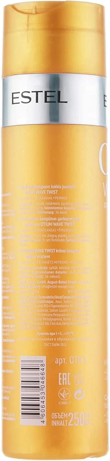 شامپو تقویت کننده فر مو استل تویست برای موهای موج دار و فر، مشخص کننده فرهای طبیعی، بازگرداندن خاصیت ارتجاعی و درخشندگی، فرمول مرطوب کننده کنترل کننده وز، بدون سولفات، مراقبت روزانه ملایم، 250 میلی لیتر شامپو تقویت کننده فر مو استل تویست برای موهای موج دار و فر، مشخص کننده فرهای طبیعی، بازگرداندن خاصیت ارتجاعی و درخشندگی، فرمول مرطوب کننده کنترل کننده وز، بدون سولفات، مراقبت روزانه ملایم، 250 میلی لیتر