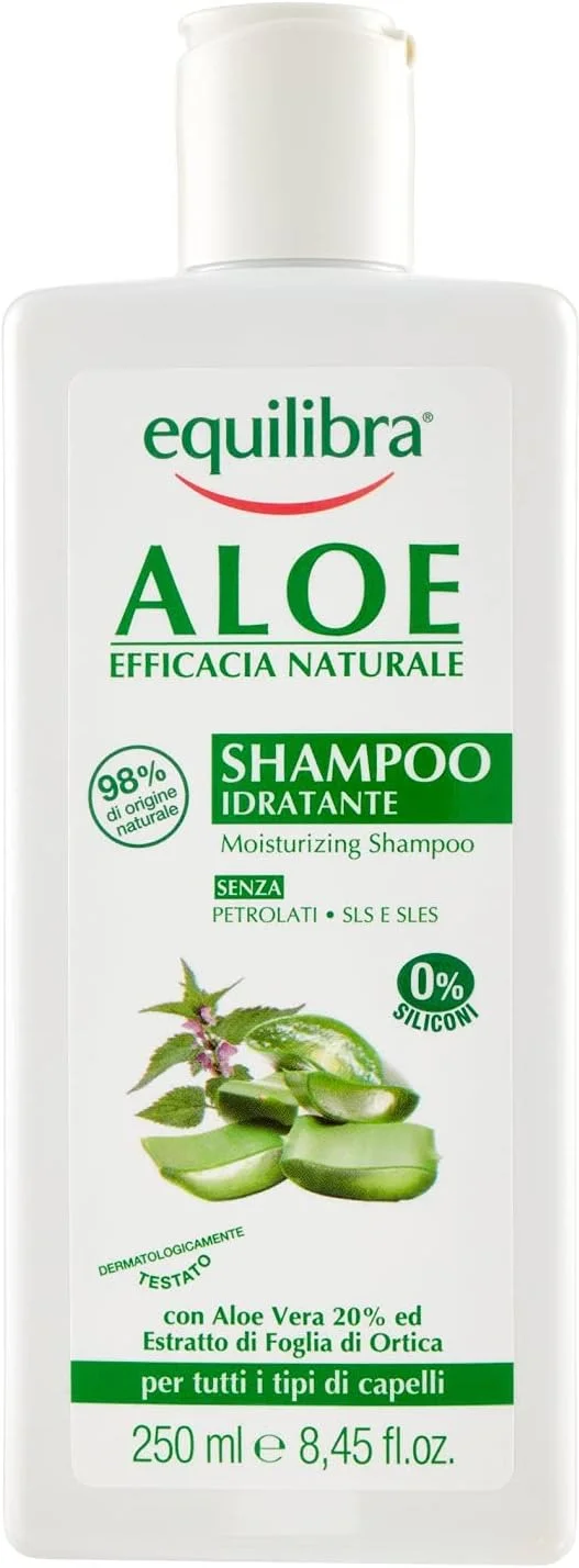 شامپو آلوئه مرطوب کننده اکویلیبرا 250 میلی لیتر شامپو آلوئه مرطوب کننده اکویلیبرا 250 میلی لیتر