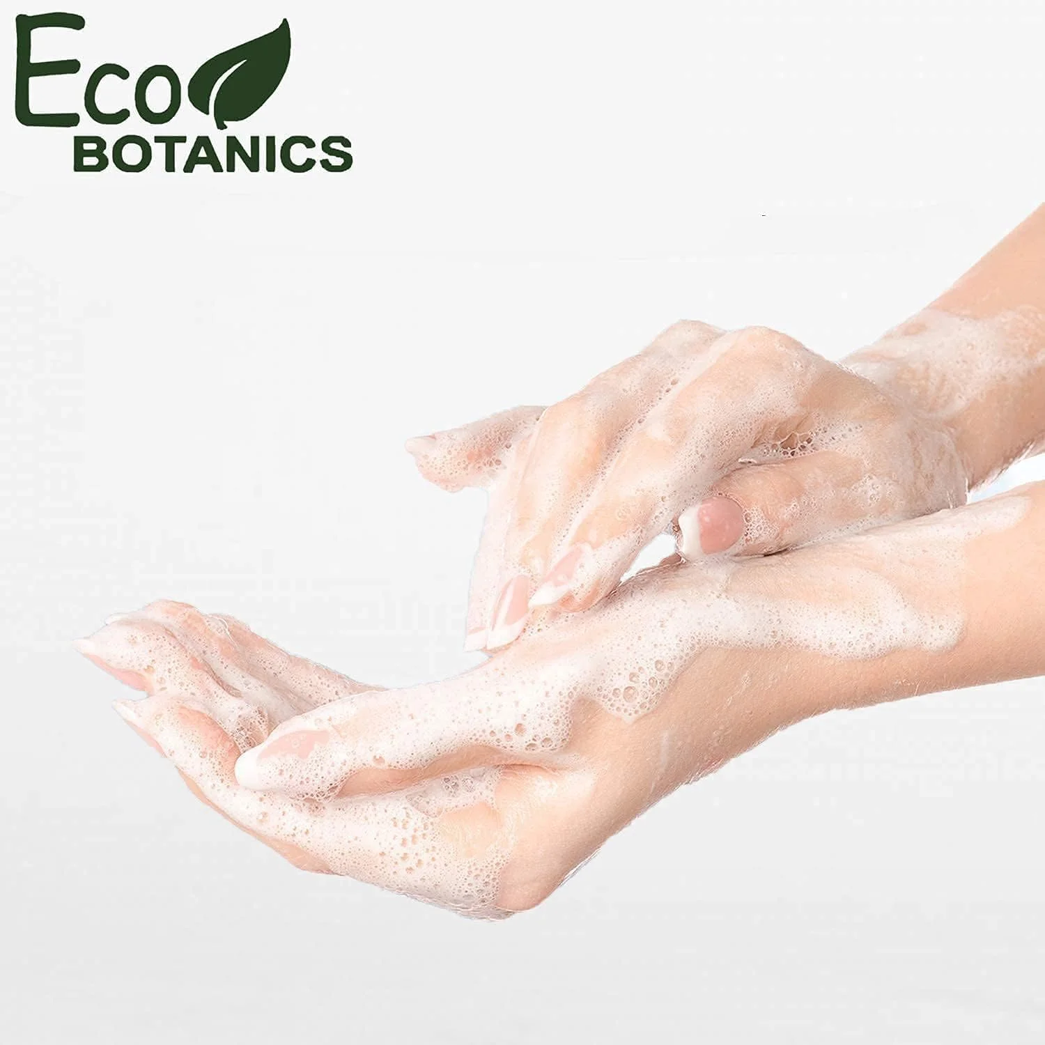 شامپو مسافرتی اکو بوتانیکس، سایز کوچک 30 میلی لیتر، درب فشاری شفاف سبز/آبی (بسته 125 عددی)