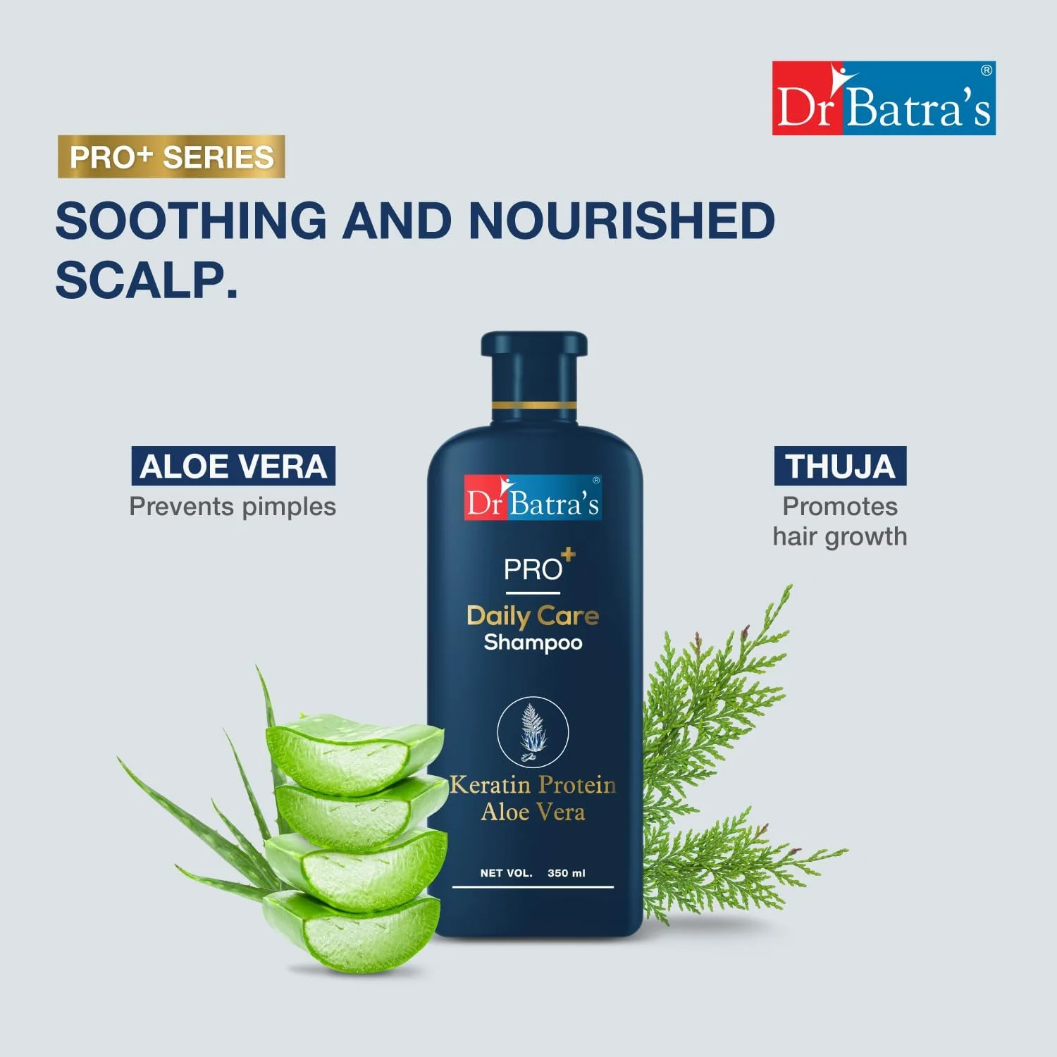 شامپو مراقبت روزانه دکتر باترا مدل PRO+ (350 میلی لیتر)