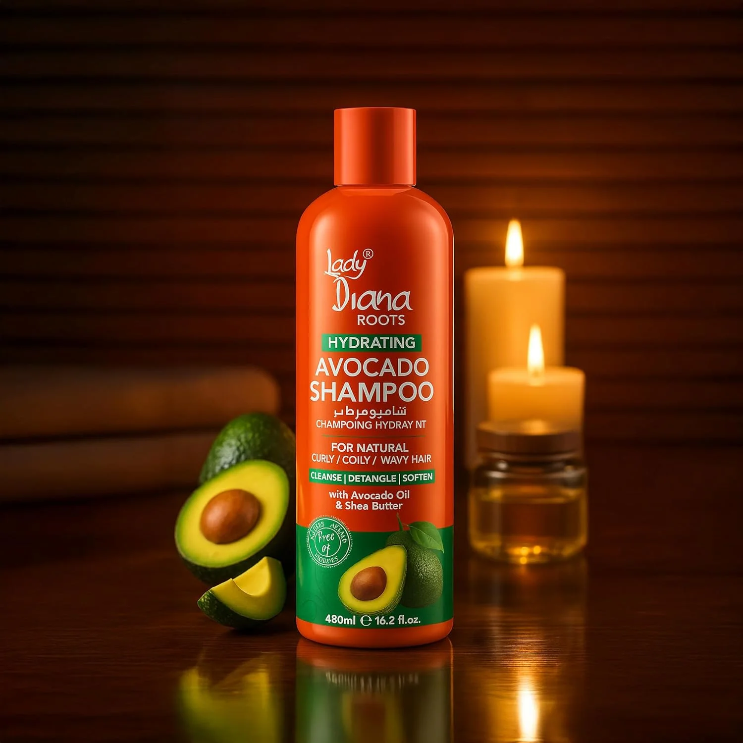 شامپو آبرسان آووکادو و شی لیدی دایانا روتس 480 میلی لیتر | شستشوی ملایم و مغذی مو | موهای نرم، صاف و سالم | کاهش وز و تقویت مو شامپو آبرسان آووکادو و شی لیدی دایانا روتس 480 میلی لیتر | شستشوی ملایم و مغذی مو | موهای نرم، صاف و سالم | کاهش وز و تقویت مو