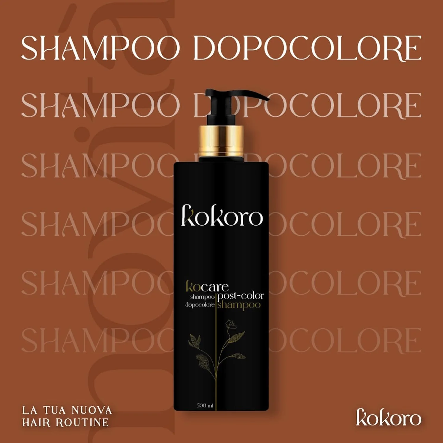 شامپو تثبیت کننده رنگ مو کوکورو - شامپو حرفه ای پس از رنگ - 500 میلی لیتر شامپو تثبیت کننده رنگ مو کوکورو - شامپو حرفه ای پس از رنگ - 500 میلی لیتر