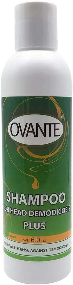 شامپو فوق العاده قوی Ovante Demodex Control Plus با روغن درخت چای و ویتامین C برای درمان مو