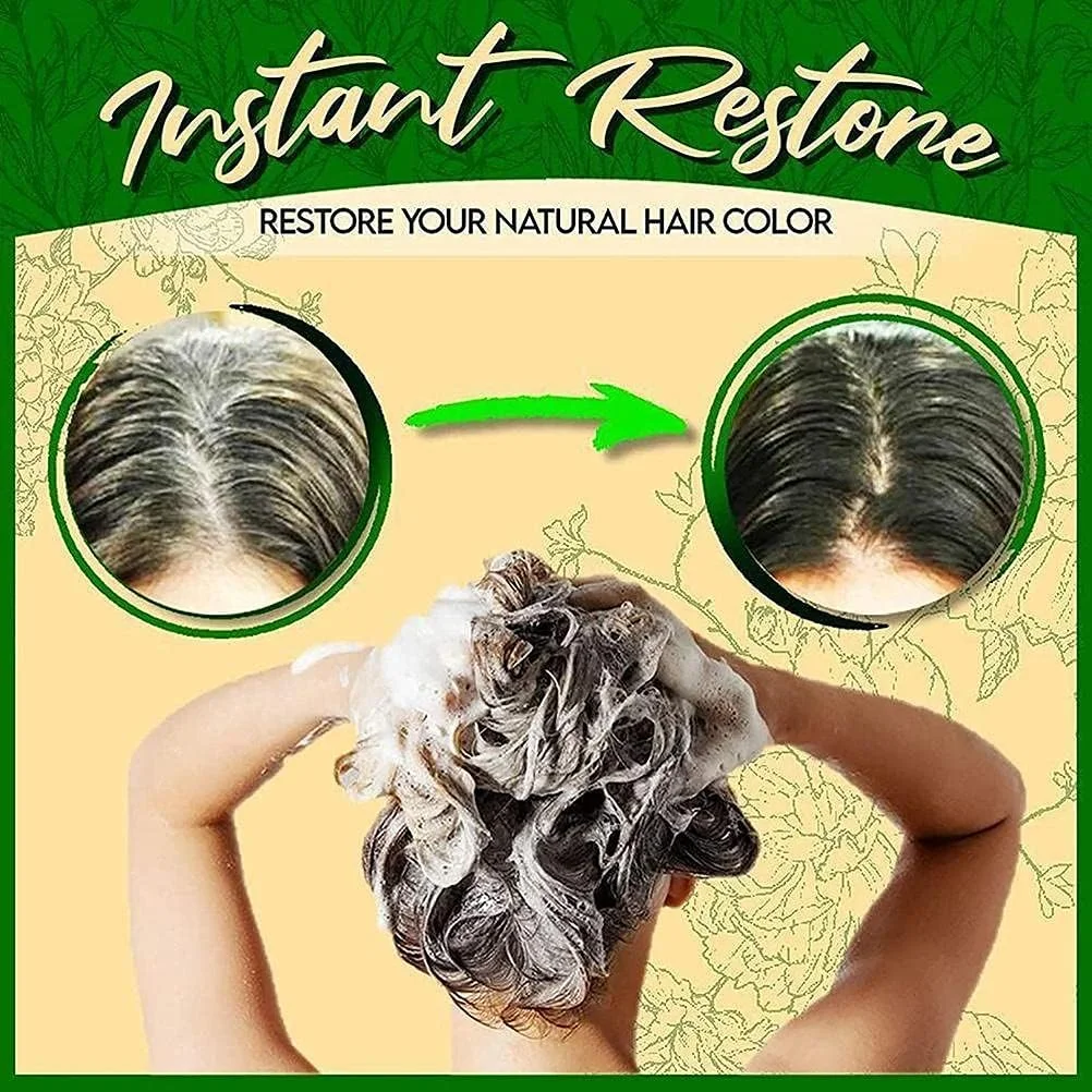 شامپو رنگ موی گیاهی 10 دقیقه ای، شامپو تیره کننده موی گیاهی 3 در 1، شامپو رنگ موی طبیعی، رنگ موی گیاهی فوری، موها را در عرض چند دقیقه رنگ می کند، از موهای شما مراقبت می کند، 500 میلی لیتر شامپو رنگ موی گیاهی 10 دقیقه ای، شامپو تیره کننده موی گیاهی 3 در 1، شامپو رنگ موی طبیعی، رنگ موی گیاهی فوری، موها را در عرض چند دقیقه رنگ می کند، از موهای شما مراقبت می کند، 500 میلی لیتر