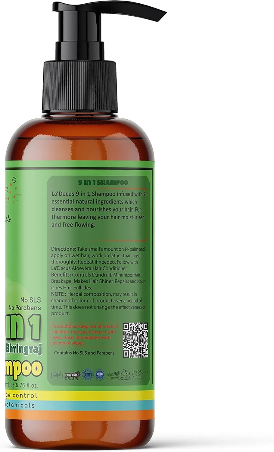 شامپو 9 در 1 La' Decus INDIA La'Decus بسته 2 عددی (200ml x 2) شامپو 9 در 1 La' Decus INDIA La'Decus بسته 2 عددی (200ml x 2)
