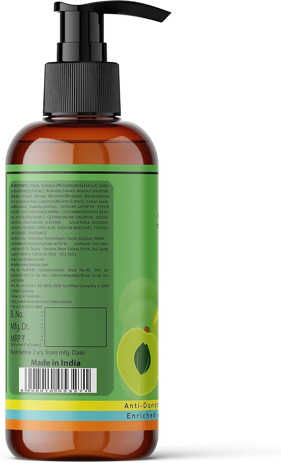 شامپو 9 در 1 La' Decus INDIA La'Decus بسته 2 عددی (200ml x 2) شامپو 9 در 1 La' Decus INDIA La'Decus بسته 2 عددی (200ml x 2)