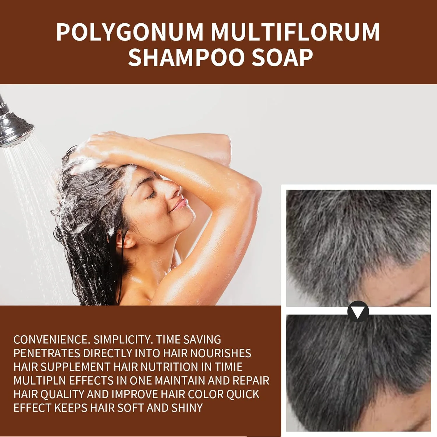 صابون شامپو چند گل Polygonum Multiflorum Daoco، ترمیم کننده موهای آسیب دیده و بازگرداننده رنگ طبیعی مو صابون شامپو چند گل Polygonum Multiflorum Daoco، ترمیم کننده موهای آسیب دیده و بازگرداننده رنگ طبیعی مو