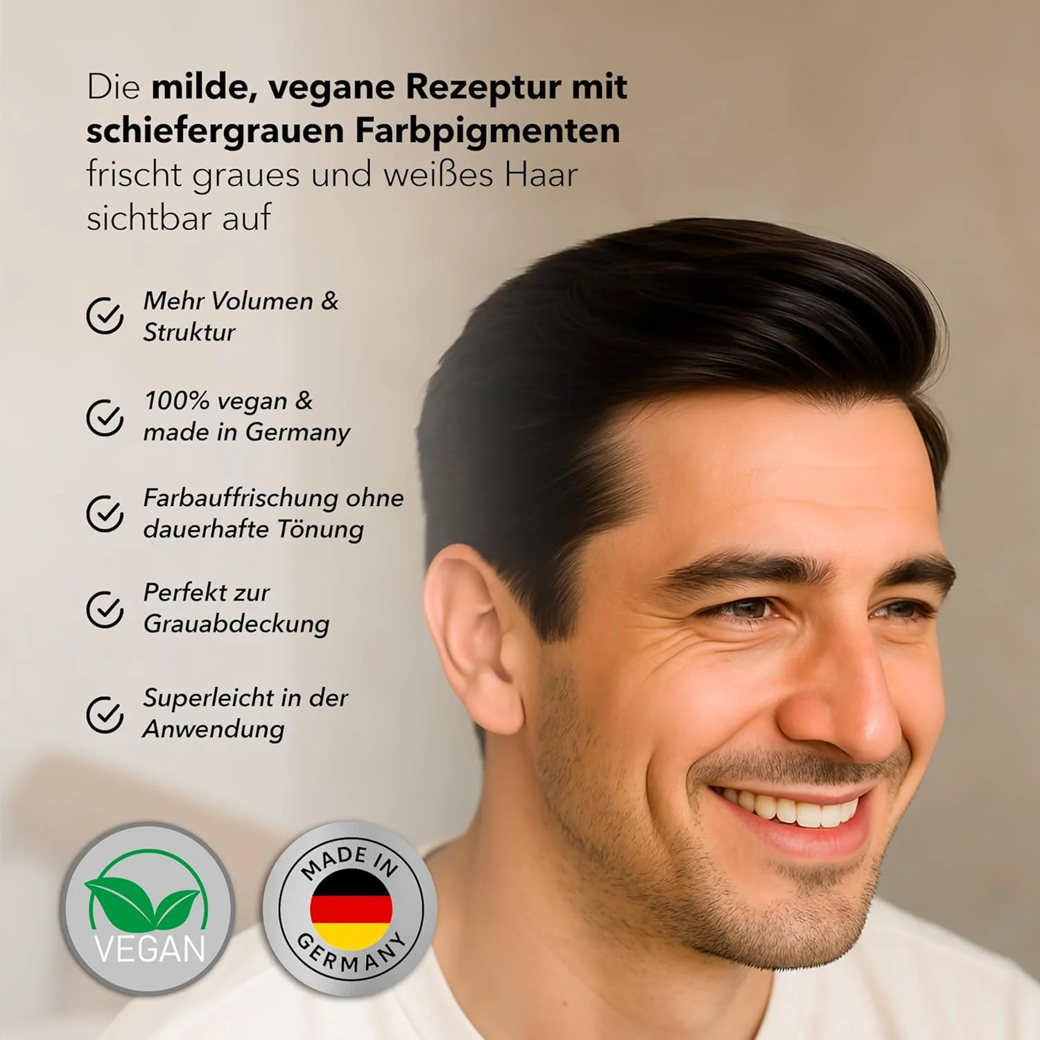 شامپو فوم طراوت بخش رنگ مو HLV برای موهای خاکستری و سفید، احیا کننده خاکستری و پوشش دهنده موهای سفید - وگان، تست شده از نظر پوستی - شامپو فوم رنگی برای رنگ خاکستری درخشان - شامپو مو 200 میلی لیتر شامپو فوم طراوت بخش رنگ مو HLV برای موهای خاکستری و سفید، احیا کننده خاکستری و پوشش دهنده موهای سفید - وگان، تست شده از نظر پوستی - شامپو فوم رنگی برای رنگ خاکستری درخشان - شامپو مو 200 میلی لیتر