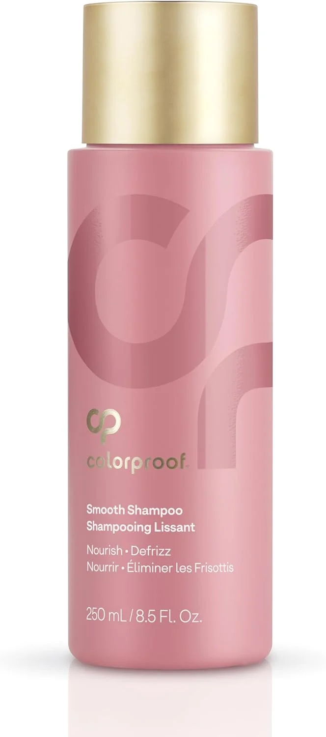 شامپو صاف کننده کالرپروف، برای موهای وز و رنگ شده، صاف کننده، نرم کننده و کنترل کننده وز، بدون سولفات، وگان، 251 میلی لیتر