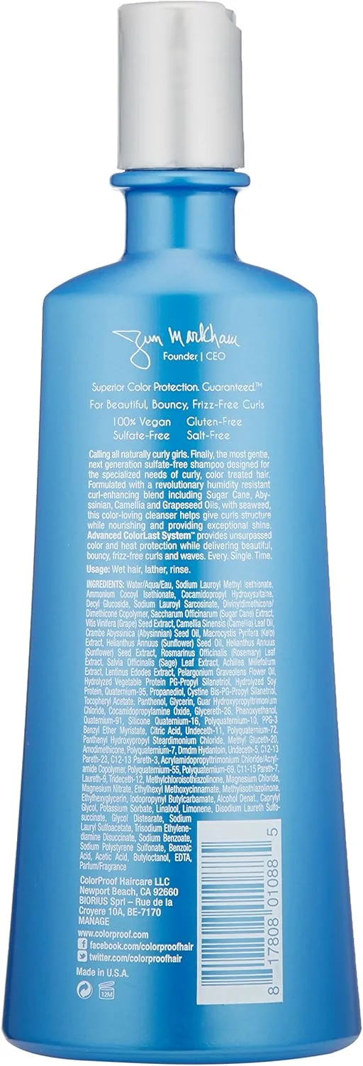 شامپو تقویت کننده و حالت دهنده موهای فر کالرپروف تروکرل، 300 میلی لیتر شامپو تقویت کننده و حالت دهنده موهای فر کالرپروف تروکرل، 300 میلی لیتر