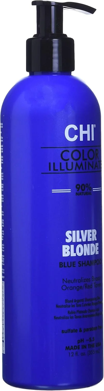 شامپو رنگساژ نقره ای بلوند CHI Color Illuminate، 355 میلی لیتر شامپو رنگساژ نقره ای بلوند CHI Color Illuminate، 355 میلی لیتر