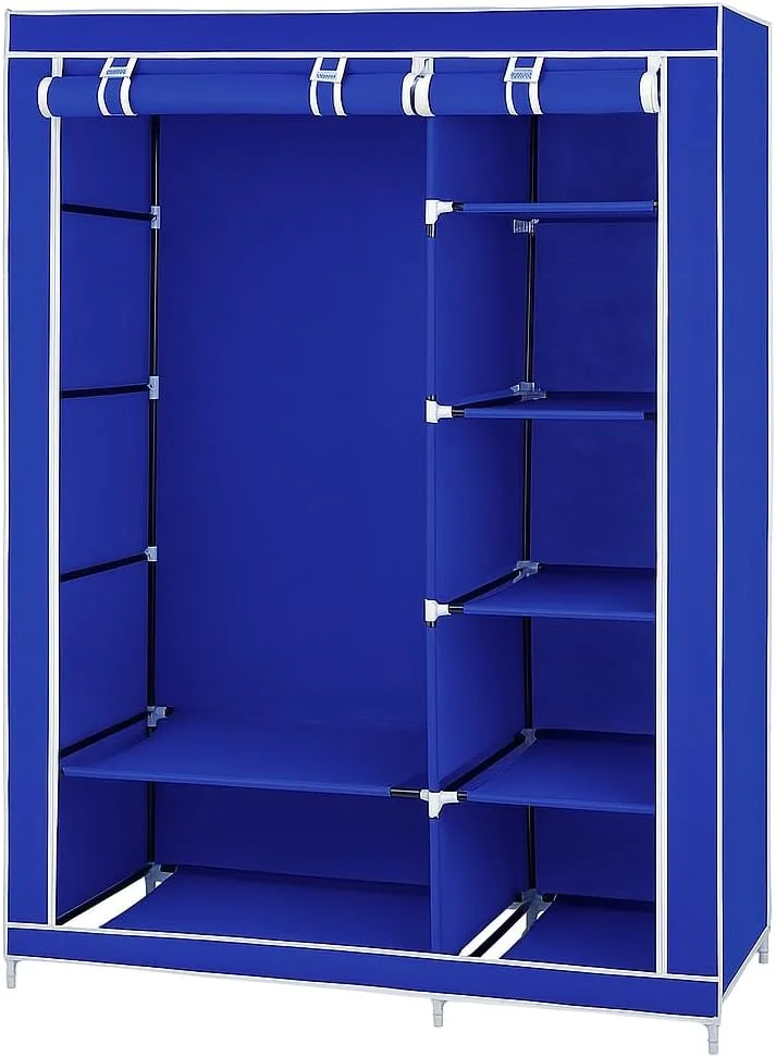 کمد لباس پارچه ای فیتو، کمد لباس، سازمان دهنده ذخیره سازی، با روکش، 175x110x45 سانتی متر کمد لباس پارچه ای فیتو، کمد لباس، سازمان دهنده ذخیره سازی، با روکش، 175x110x45 سانتی متر