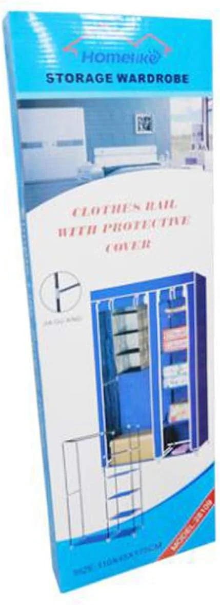 کمد لباس پارچه ای فیتو، کمد لباس، سازمان دهنده ذخیره سازی، با روکش، 175x110x45 سانتی متر کمد لباس پارچه ای فیتو، کمد لباس، سازمان دهنده ذخیره سازی، با روکش، 175x110x45 سانتی متر
