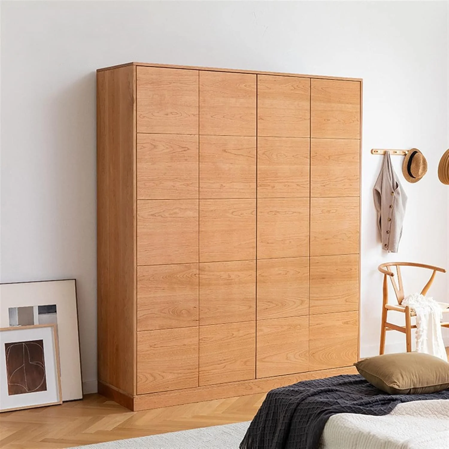 کمد لباس ZKSKOX، کمد لباس مینیمالیستی چوبی، کمد لباس چوب گردو سیاه، گیلاس، کمد لباس پلتفرم ابری، ذخیره سازی زمینی کمد لباس ZKSKOX، کمد لباس مینیمالیستی چوبی، کمد لباس چوب گردو سیاه، گیلاس، کمد لباس پلتفرم ابری، ذخیره سازی زمینی