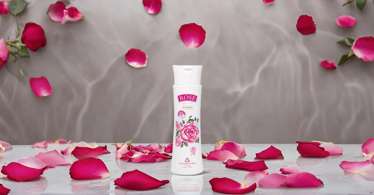 شامپو Bulgarianrose حاوی روغن گل رز طبیعی و گلاب، تسکین دهنده، احیا کننده رطوبت، شامپو مرطوب کننده برای انواع مو، بدون پارابن و رنگ شامپو Bulgarianrose حاوی روغن گل رز طبیعی و گلاب، تسکین دهنده، احیا کننده رطوبت، شامپو مرطوب کننده برای انواع مو، بدون پارابن و رنگ