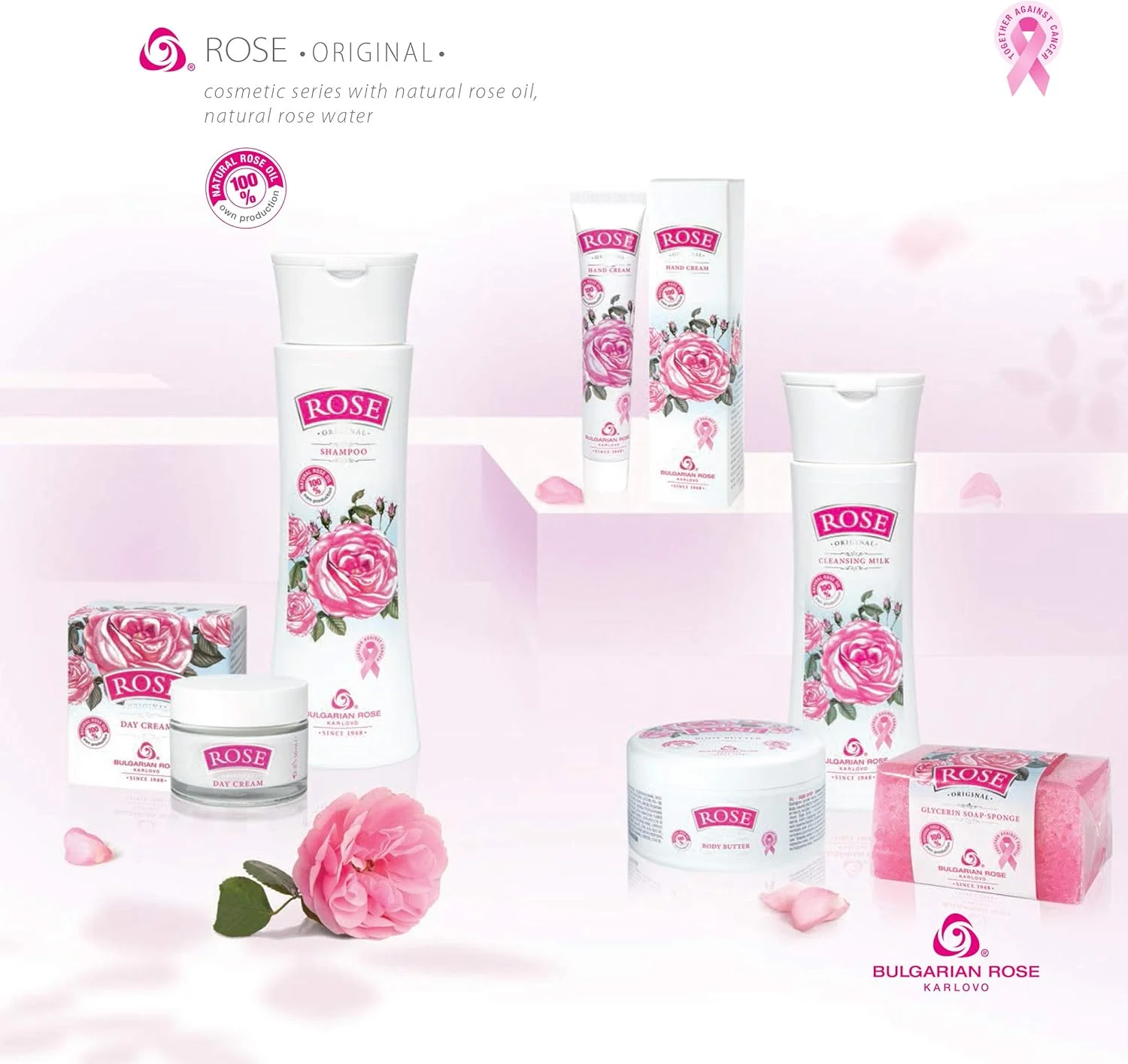 شامپو Bulgarianrose حاوی روغن گل رز طبیعی و گلاب، تسکین دهنده، احیا کننده رطوبت، شامپو مرطوب کننده برای انواع مو، بدون پارابن و رنگ شامپو Bulgarianrose حاوی روغن گل رز طبیعی و گلاب، تسکین دهنده، احیا کننده رطوبت، شامپو مرطوب کننده برای انواع مو، بدون پارابن و رنگ