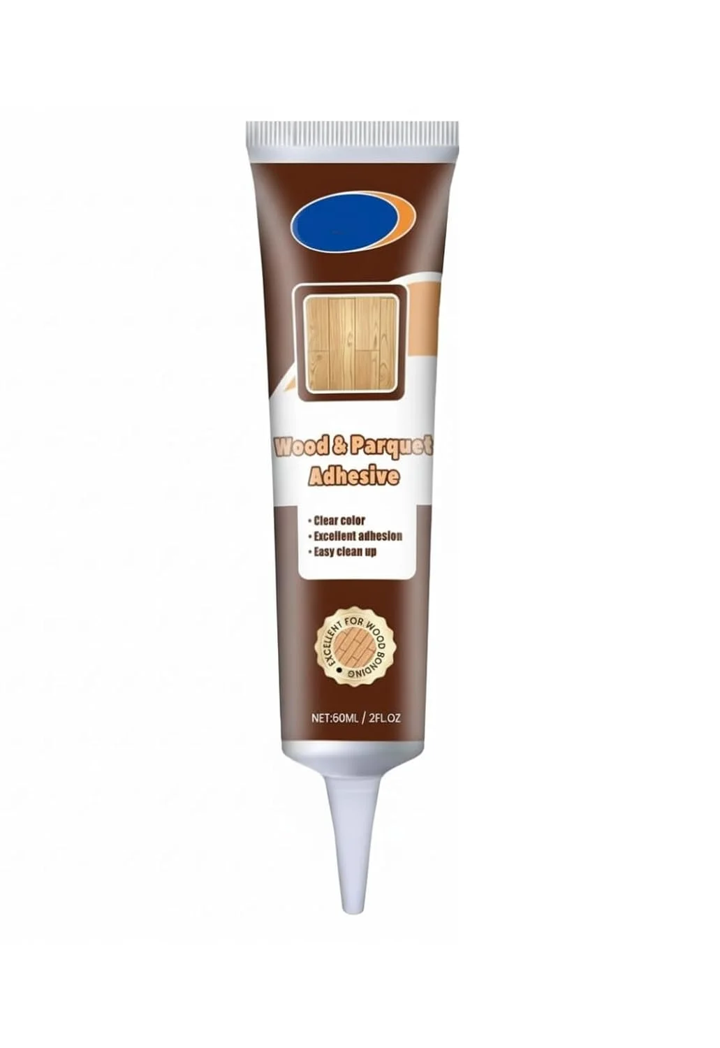چسب فوق العاده چوب، 1 عدد چسب تعمیر ترک خوردگی مبلمان چوبی، کفپوش، میز و صندلی، چسب مراقبت چند منظوره چوب (60 میلی لیتر)