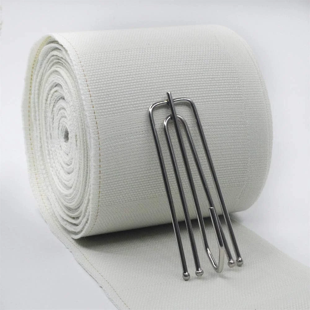 نوار پرده پانچ پیلیسه عمیق Ailejia مناسب پرده های نخی - سفید، 7.6 سانتی متر، 10 متر