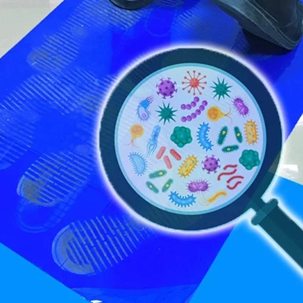 Artibetter پد چسبناک آبی رنگ، پد های چسبناک اتاق تمیز، پد های کف چسبی اتاق تمیز برای آزمایشگاه بیمارستان ساخت و ساز حیوانات خانگی (90X60)