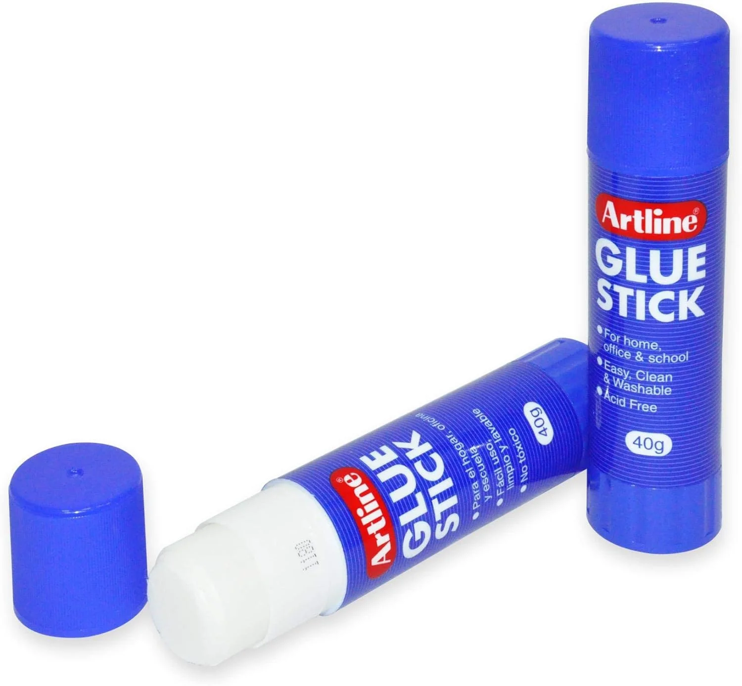 چسب ماتیکی آرت لاین، 40 گرم، بسته 12 عددی، سفید - ARGL40/12