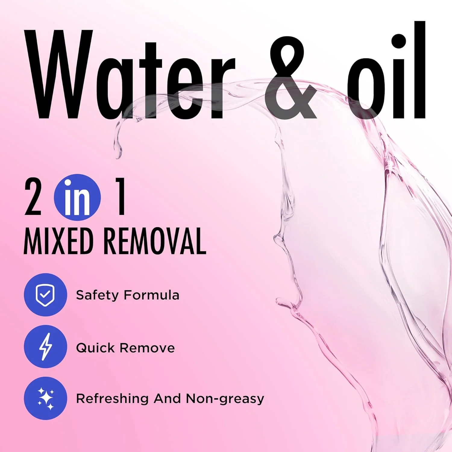 پاک کننده چسب مژه خوشه ای BEPHOLAN، پاک کننده اکستنشن مژه DIY، چسب پیوند و مهر و موم حرفه ای و استفاده شخصی، برای چشم های حساس، پاک کننده آرایش چشم و ریمل