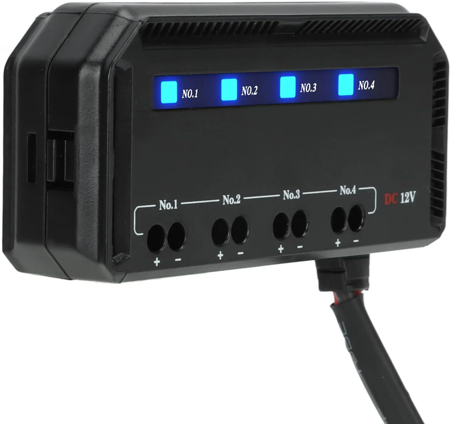 جعبه رله و فیوز 4 راهه 12 ولت Cryfokt، جعبه رله بهبود یافته با عملکرد پایدار، بلوک رله مقاوم در برابر حرارت، پنل رله جهانی برای خودرو