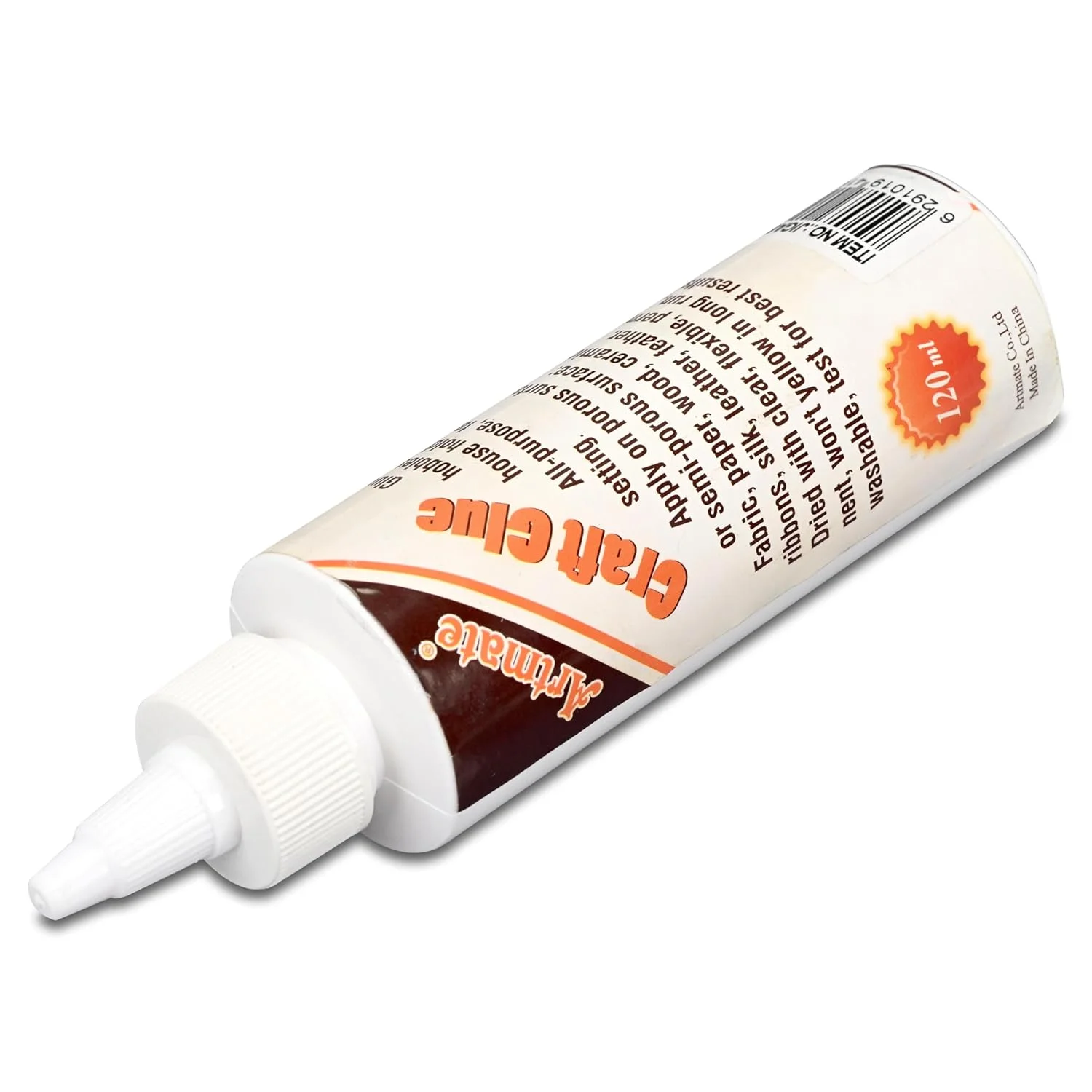 چسب هنری آرتمیت، 120 میلی لیتر، چسب همه کاره با خشک شدن سریع، خشک شدن شفاف، ایده آل برای پارچه، کاغذ، چوب، سرامیک، روبان و موارد دیگر، لوازم ضروری هنر و صنایع دستی - JIGLA591022