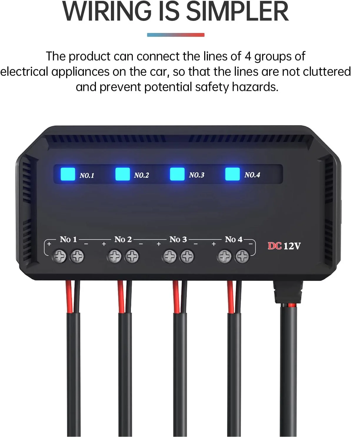 جعبه رله و فیوز 4 راهه 12 ولت Cryfokt، جعبه رله بهبود یافته با عملکرد پایدار، بلوک رله مقاوم در برابر حرارت، پنل رله جهانی برای خودرو جعبه رله و فیوز 4 راهه 12 ولت Cryfokt، جعبه رله بهبود یافته با عملکرد پایدار، بلوک رله مقاوم در برابر حرارت، پنل رله جهانی برای خودرو