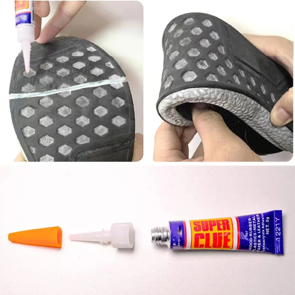 چسب ژله ای فوق العاده Azonee، چسب ژله ای فوق العاده - خشک شدن سریع، چسب ضخیم و قوی برای پلاستیک، سرامیک، فلز، چوب، چرم، صنایع دستی، قدرت صنعتی، شفاف، بدون کثیف کاری (3 گرم 12 عدد)