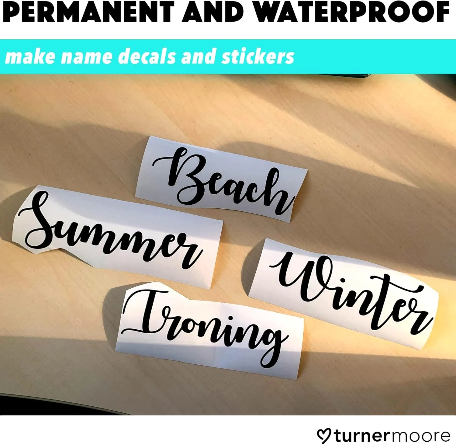 رول وینیل چسبی مشکی مات 30 سانتیمتر در 4.5 متر، وینیل مشکی دائمی برای خودرو، علائم، اسکرپ بوک، کریکت، سیلوئت کمئو، پلاترها و دستگاه های برش دایکات از Turner Moore Edition رول وینیل چسبی مشکی مات 30 سانتیمتر در 4.5 متر، وینیل مشکی دائمی برای خودرو، علائم، اسکرپ بوک، کریکت، سیلوئت کمئو، پلاترها و دستگاه های برش دایکات از Turner Moore Edition