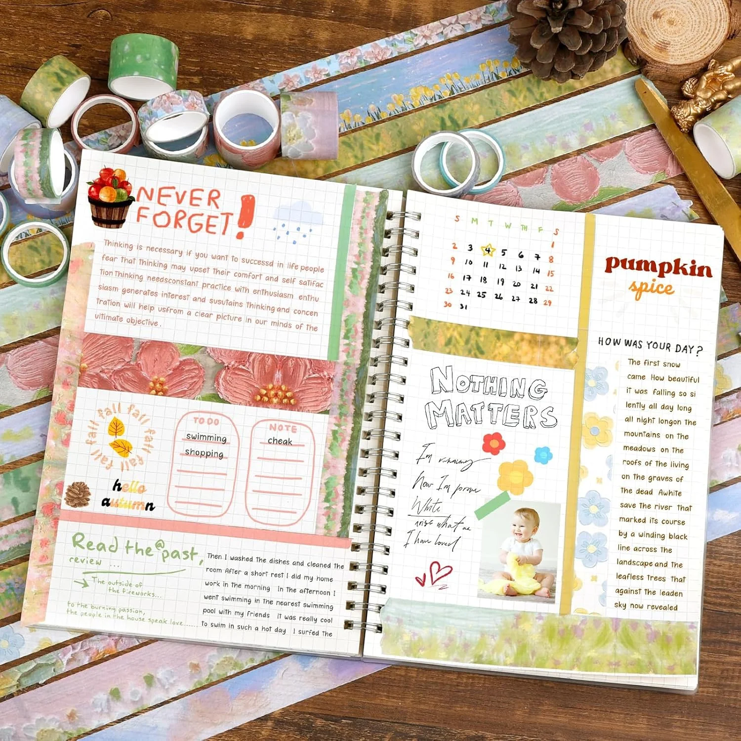 مجموعه 20 عددی نوار چسب واشی طرح قدیمی Azonee، نوارهای تزئینی چسبی گلدار با عرض 0.5/1/1.5/2/2.5 سانتی متر برای ژورنالینگ، لوازم اسکرپ بوک، ژورنال های گلوله ای، ژورنال های جانک، صنایع دستی DIY (آبی)