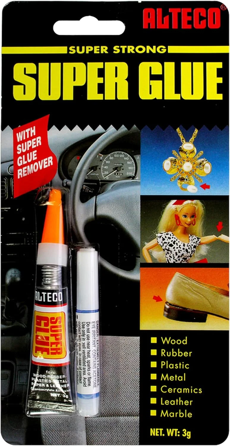 چسب قطره ای آل تکو به همراه حلال