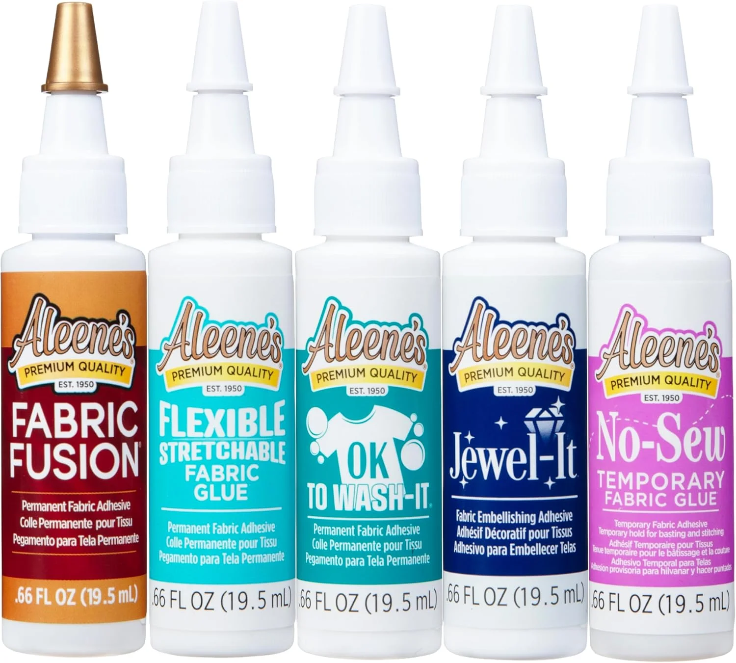 چسب پارچه ای تاکی پک آلین، 5 عددی، 0.66 اونس مایع