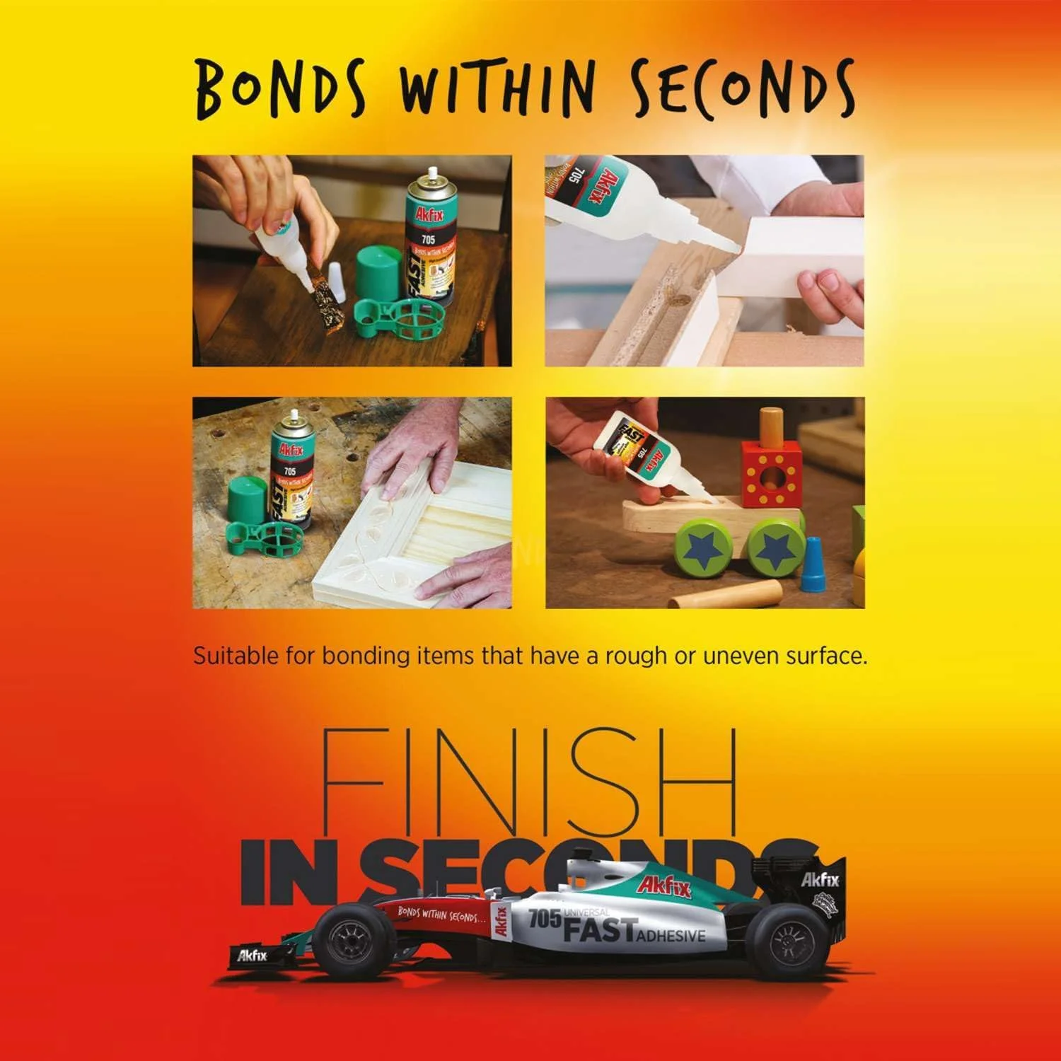 چسب فوری جهانی آکفیکس 705، 400 میلی لیتر - بسته 2 عددی چسب فوری جهانی آکفیکس 705، 400 میلی لیتر - بسته 2 عددی