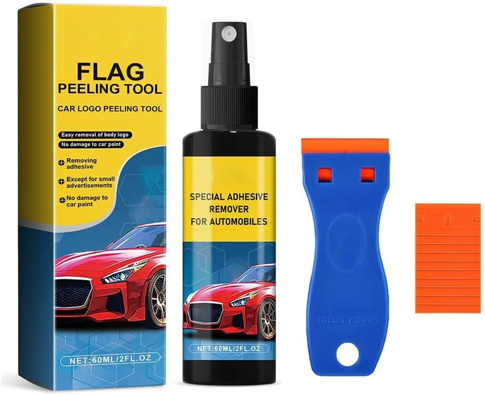 اسپری پاک کننده چسب خودرو، پاک کننده برچسب خودرو، پاک کننده برچسب برای خودرو، شیشه ها، به سرعت برچسب، استیکر، چسب را پاک می کند (60 میلی لیتر)