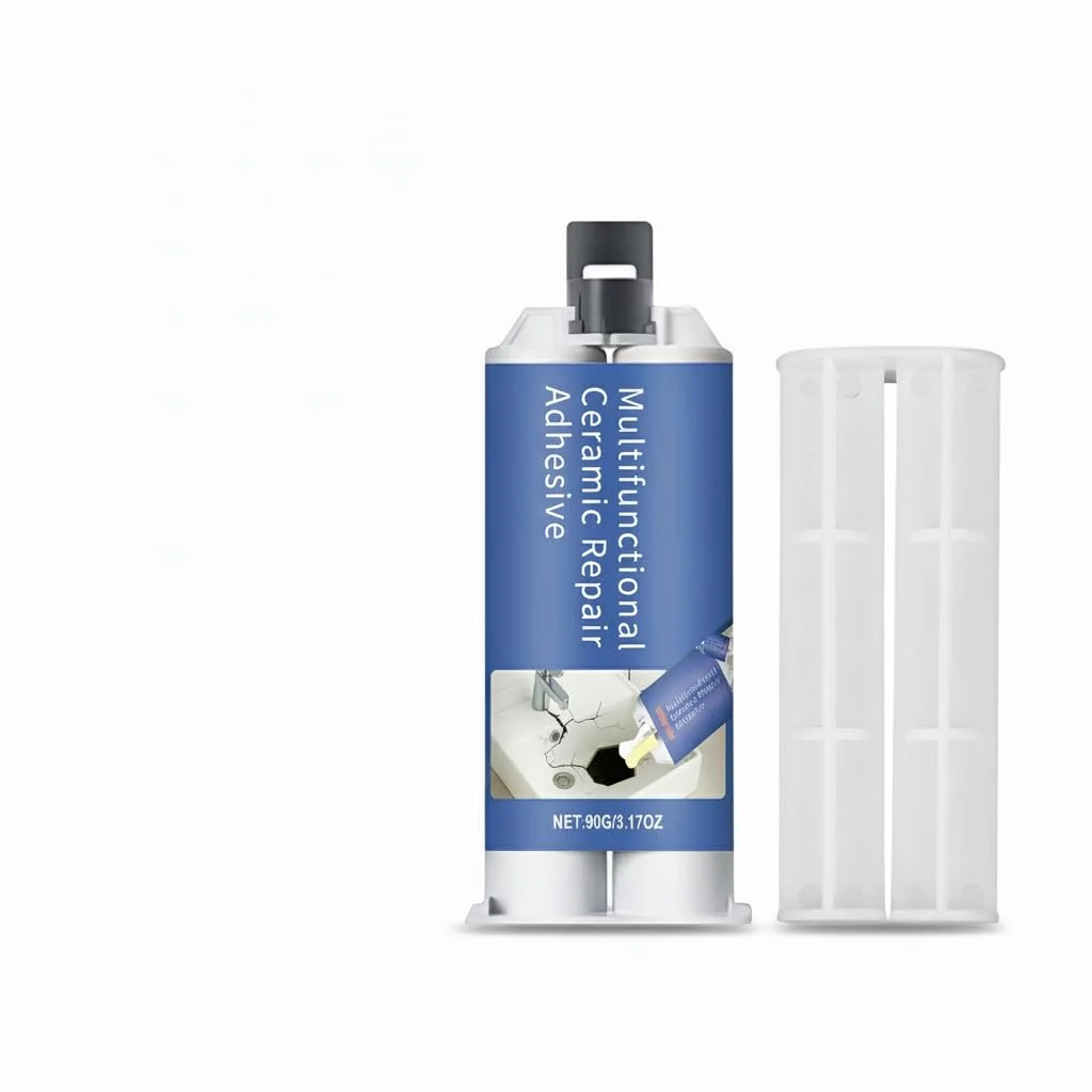 چسب کاشی، چسب ساختمانی سنگین با کاردک، چسب سیمانی سفید 90 گرمی، چسب بتن چند منظوره برای سرامیک، کاشی پلاستیکی، ترمیم کف و دیوار