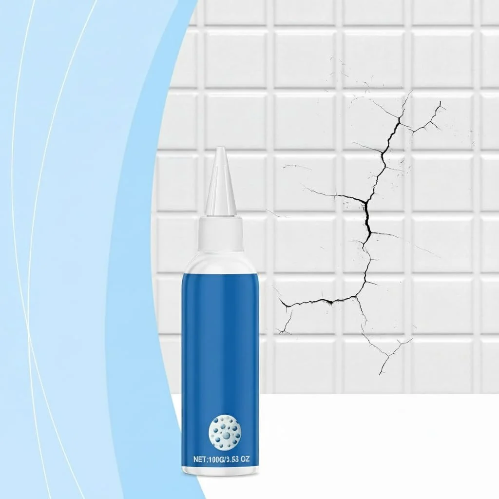 چسب کاشی قوی، چسب فوق العاده فوری سرامیک، چسب تعمیر برای کاشی های کف، چسب کاشی ضد آب برای اتصال سرامیک، ظروف، کاشی ها، صنایع دستی DIY، تعمیرات طولانی مدت در مناطق مرطوب و پرتردد