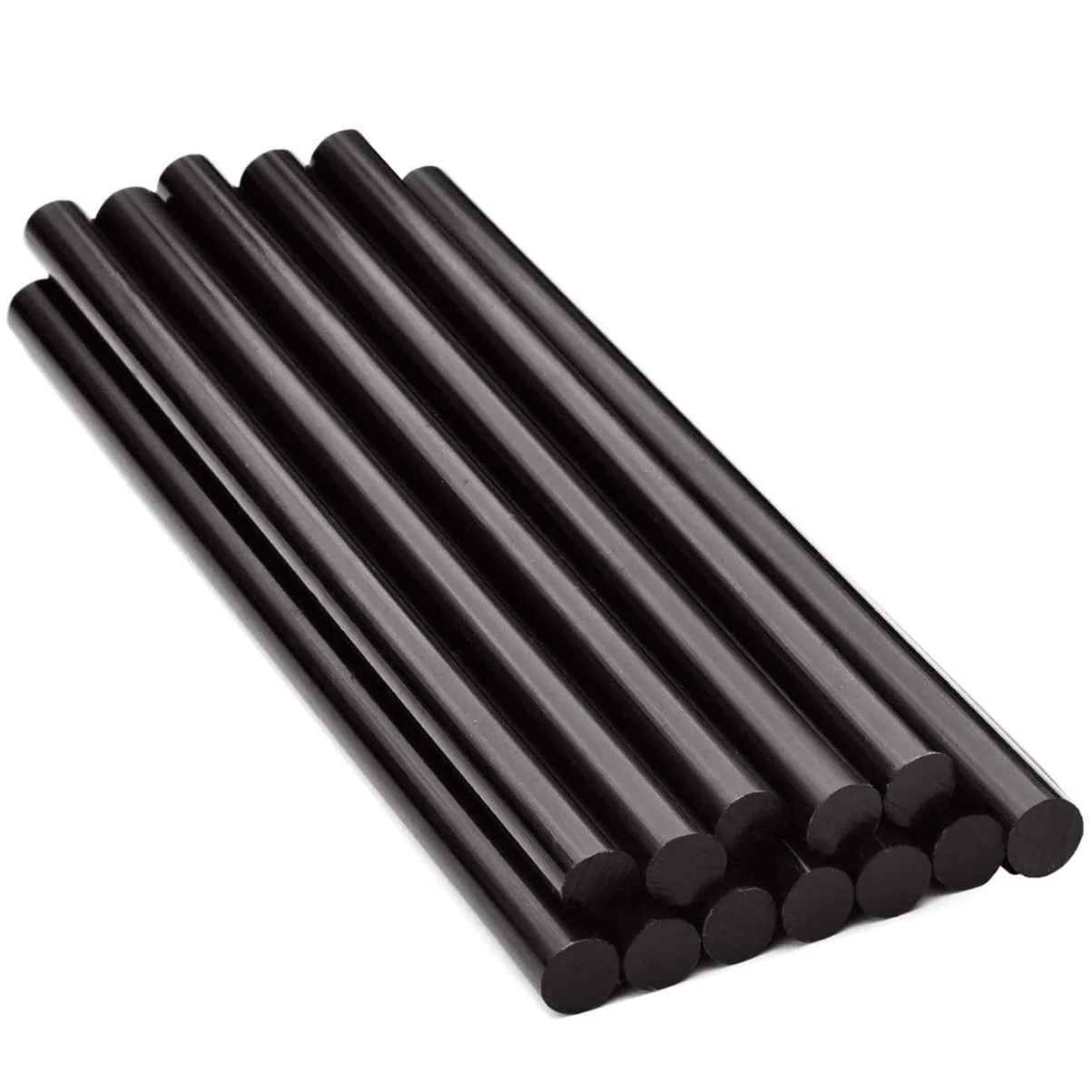 20 عدد چسب حرارتی مشکی، چسب حرارتی سایز بزرگ برای انواع تفنگ چسب حرارتی، 1x20 سانتی متر، چند منظوره برای کارهای دستی، تعمیرات عمومی، تزئینات منزل و پروژه های چسب کاری