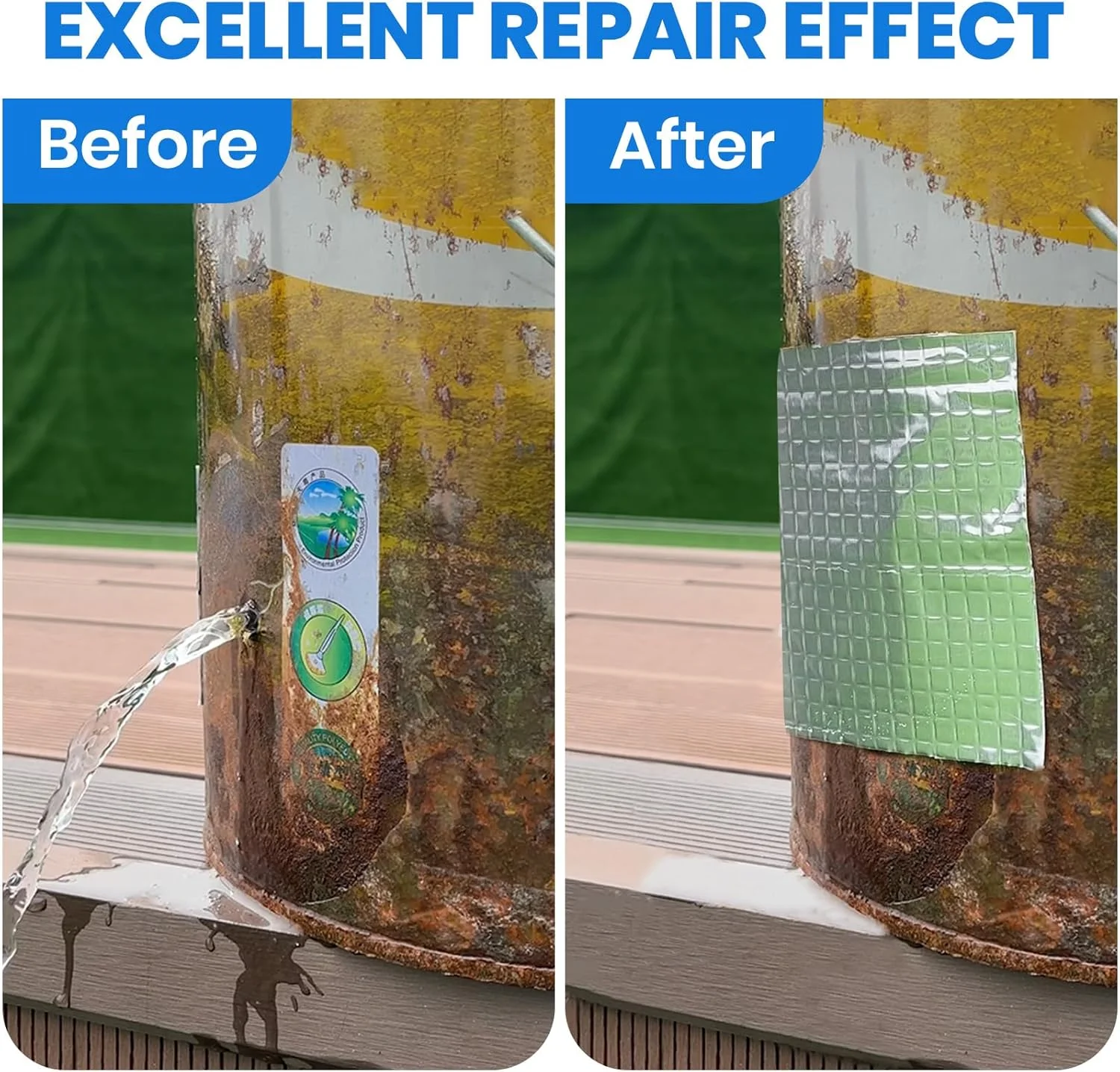 نوار درزگیر بوتیل ADHES، نوار فویل آلومینیومی نقره ای، نوار چسب ضد آب، نوار تعمیر برای ساخت حوضچه، ساختمان ها، نماها، سقف، کاروان ها، پنجره ها، کانتینرها، سقف مسطح، 20 سانتی متر x 5 متر