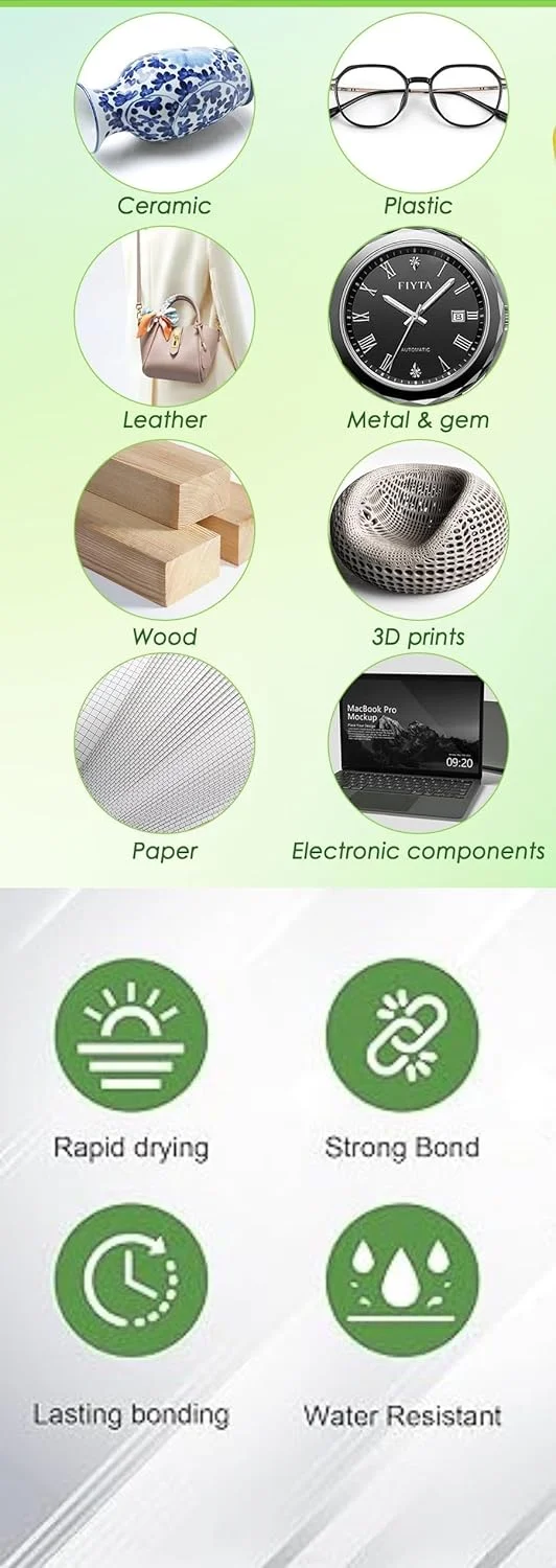 چسب قطره ای فوق العاده عباسعلی Gmsa Extra، 20 گرمی، بسته 2 عددی