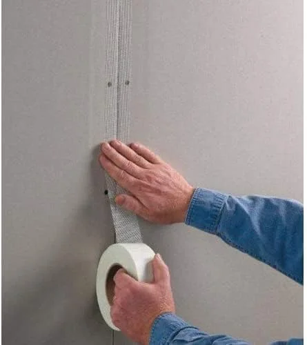 نوار درزگیر مش فایبرگلاس خود چسب تخته گچی عباسعلی 50 میلی متر در 90 متر، مناسب برای ترمیم سوراخ یا ترک دیوار و درزگیری صفحات گچی