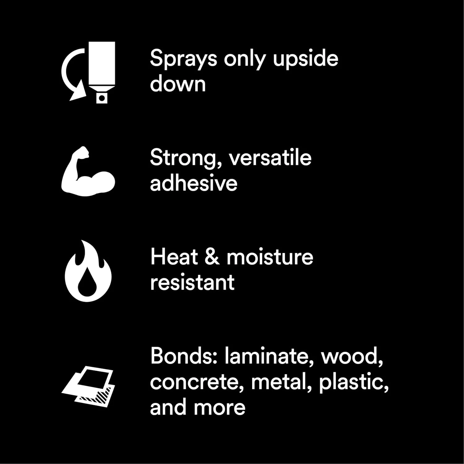 چسب اسپری با قدرت بالا 90 3M | دائمی | اتصال لمینت، چوب، بتن، فلز، پلاستیک | چسب شفاف | مقاوم در برابر حرارت و رطوبت، چسب قوی و همه کاره با نازل قابل تنظیم 17.6 اونس مایع