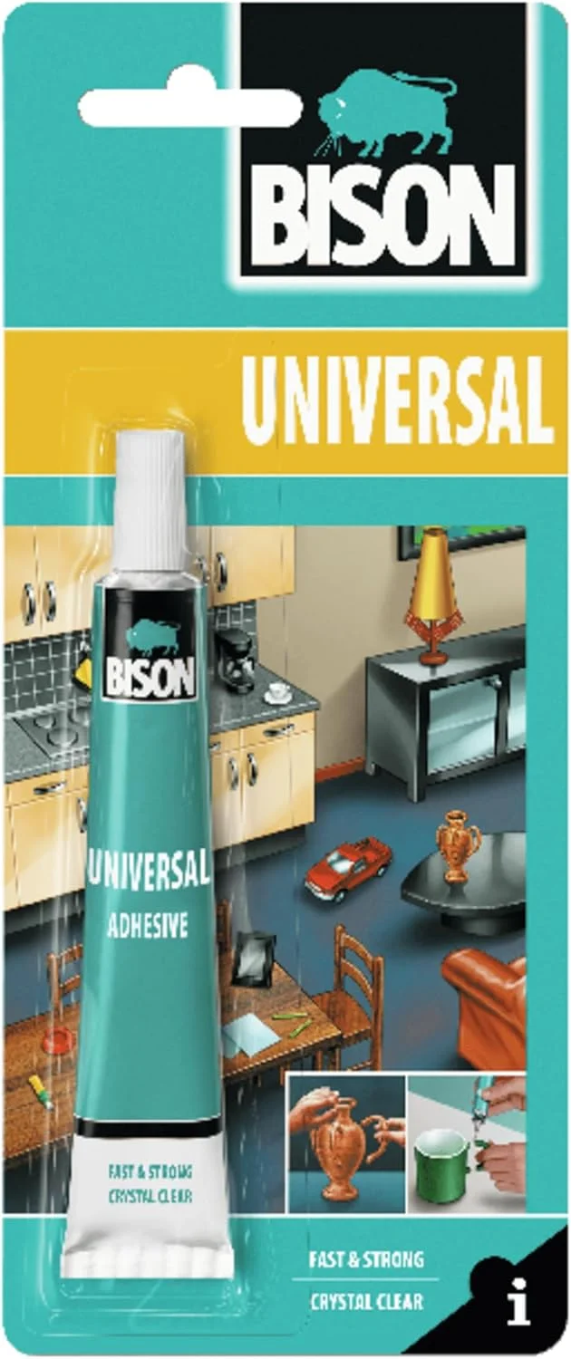 چسب همه کاره BISON، جلد آبی - 25 میلی لیتر