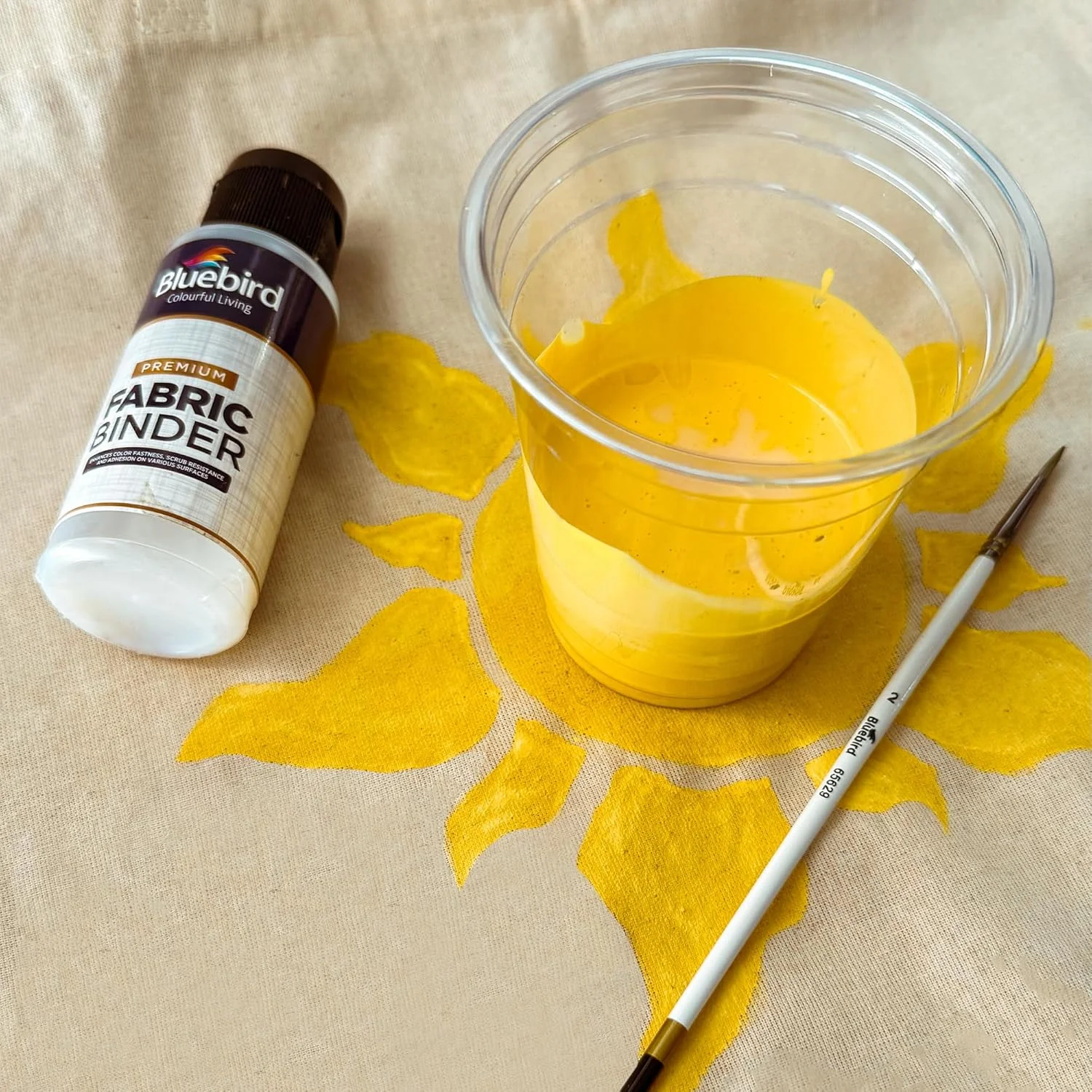 مدیوم پارچه بلوبیرد - 100 میلی لیتر - مدیوم نساجی برای نقاشی روی پارچه، جلوگیری از پوسته شدن، ایده آل برای لباس، لوازم جانبی پارچه و موارد دیگر مدیوم پارچه بلوبیرد - 100 میلی لیتر - مدیوم نساجی برای نقاشی روی پارچه، جلوگیری از پوسته شدن، ایده آل برای لباس، لوازم جانبی پارچه و موارد دیگر