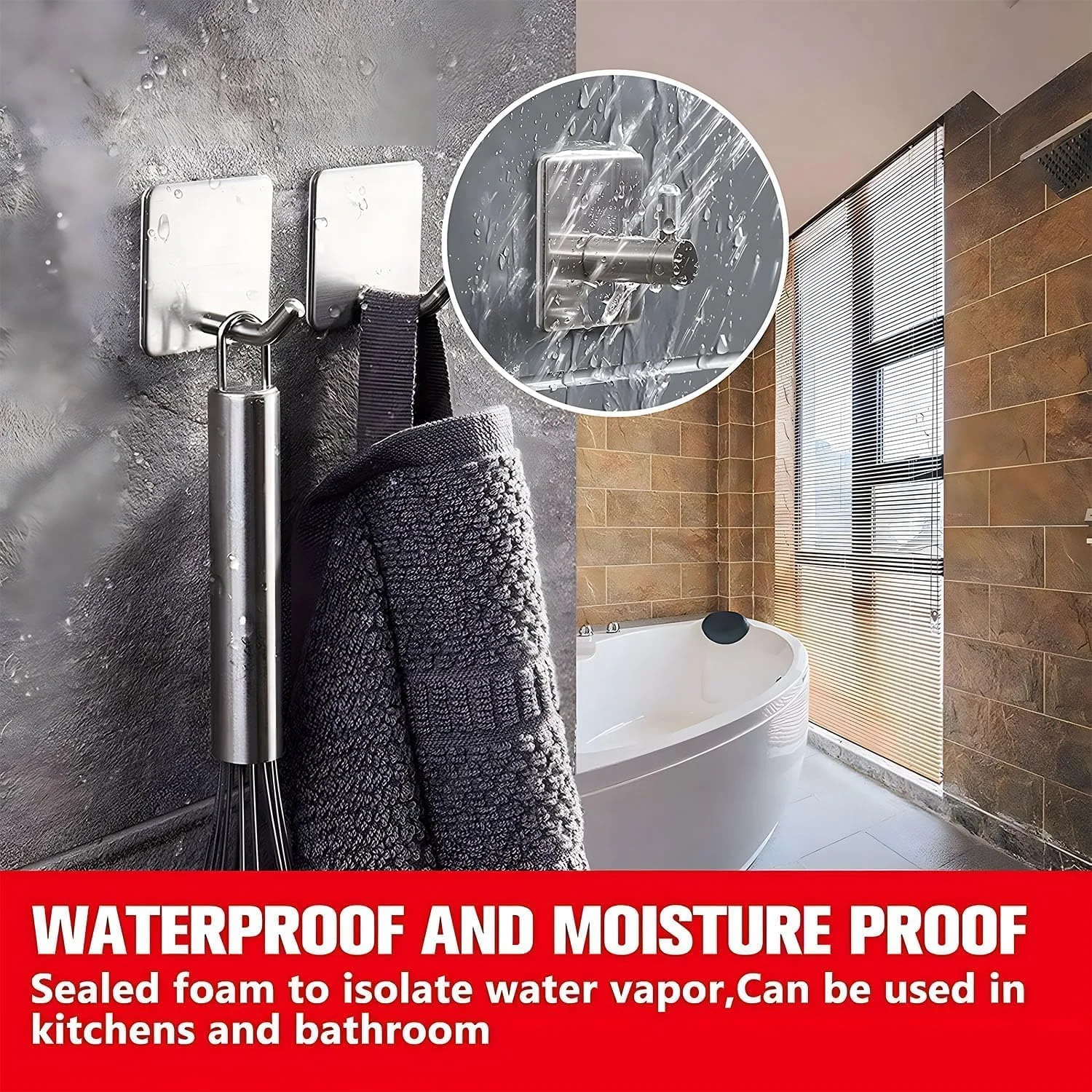 نوار چسب دو طرفه قوی بولیوی، 2 عدد نوار چسب قرمز با قدرت چسبندگی بالا، نوار نصب دائمی برای خودرو، دکوراسیون منزل، دفتر کار، استفاده در فضای باز، نوار فوم دو طرفه مقاوم در برابر آب و هوا